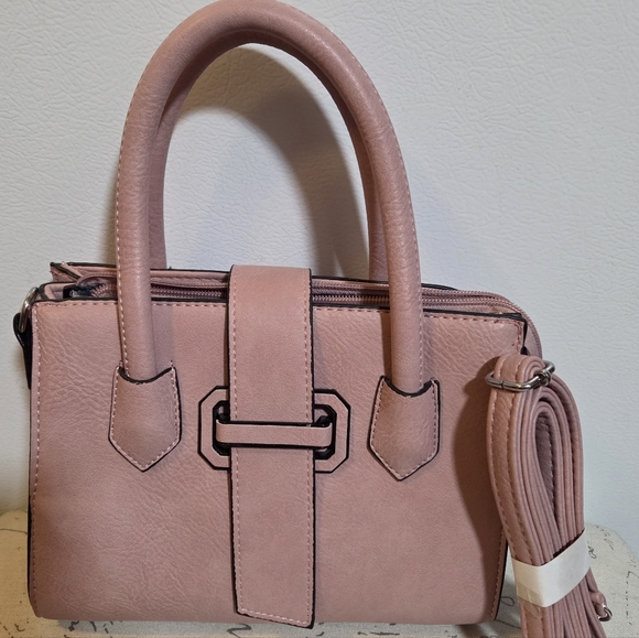K. Carroll Handbags - K. Carroll Audrey Pink Satchel Bag